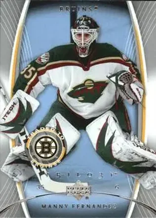 2007-08 Upper Deck Trilogy #9 - Manny Fernandez - Boston Bruins