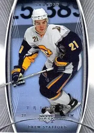 2007-08 Upper Deck Trilogy #14 - Drew Stafford - Buffalo Sabres