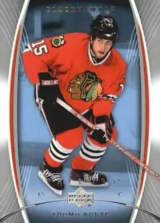 2007-08 Upper Deck Trilogy #24 - Tuomo Ruutu - Chicago Blackhawks