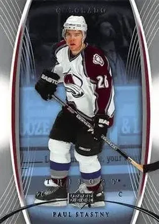 2007-08 Upper Deck Trilogy #27 - Paul Stastny - Colorado Avalanche