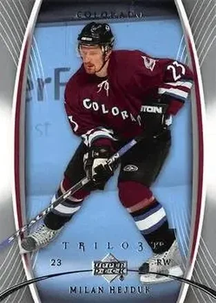 2007-08 Upper Deck Trilogy #28 - Milan Hejduk - Colorado Avalanche
