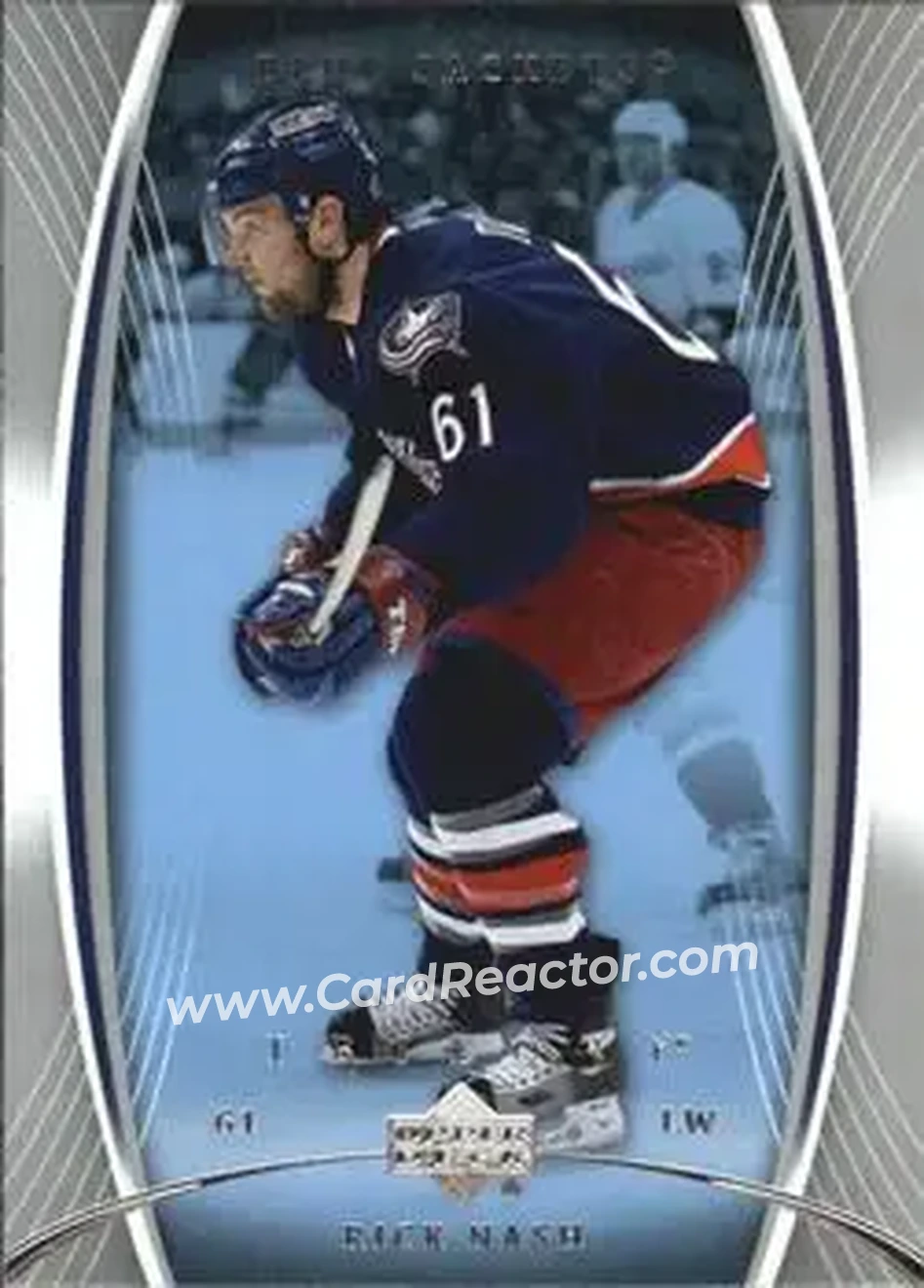 2007-08 Upper Deck Trilogy #29 - Rick Nash - Columbus Blue Jackets - Front