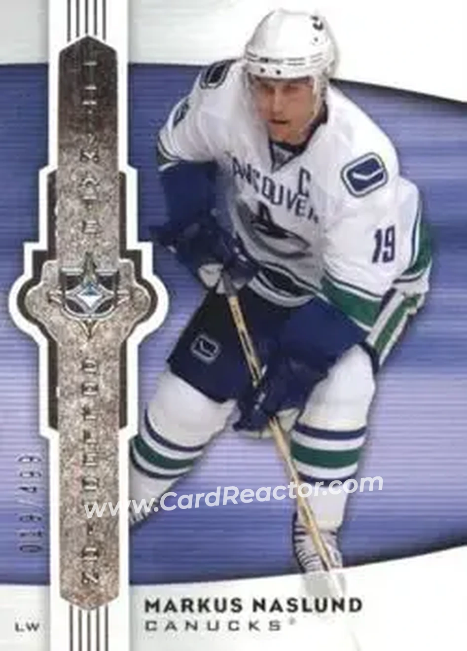2007-08 Upper Deck Ultimate Collection #3 - Markus Naslund - Vancouver Canucks - Front