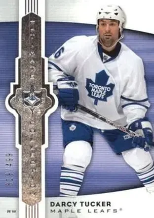 2007-08 Upper Deck Ultimate Collection #5 - Darcy Tucker - Toronto Maple Leafs