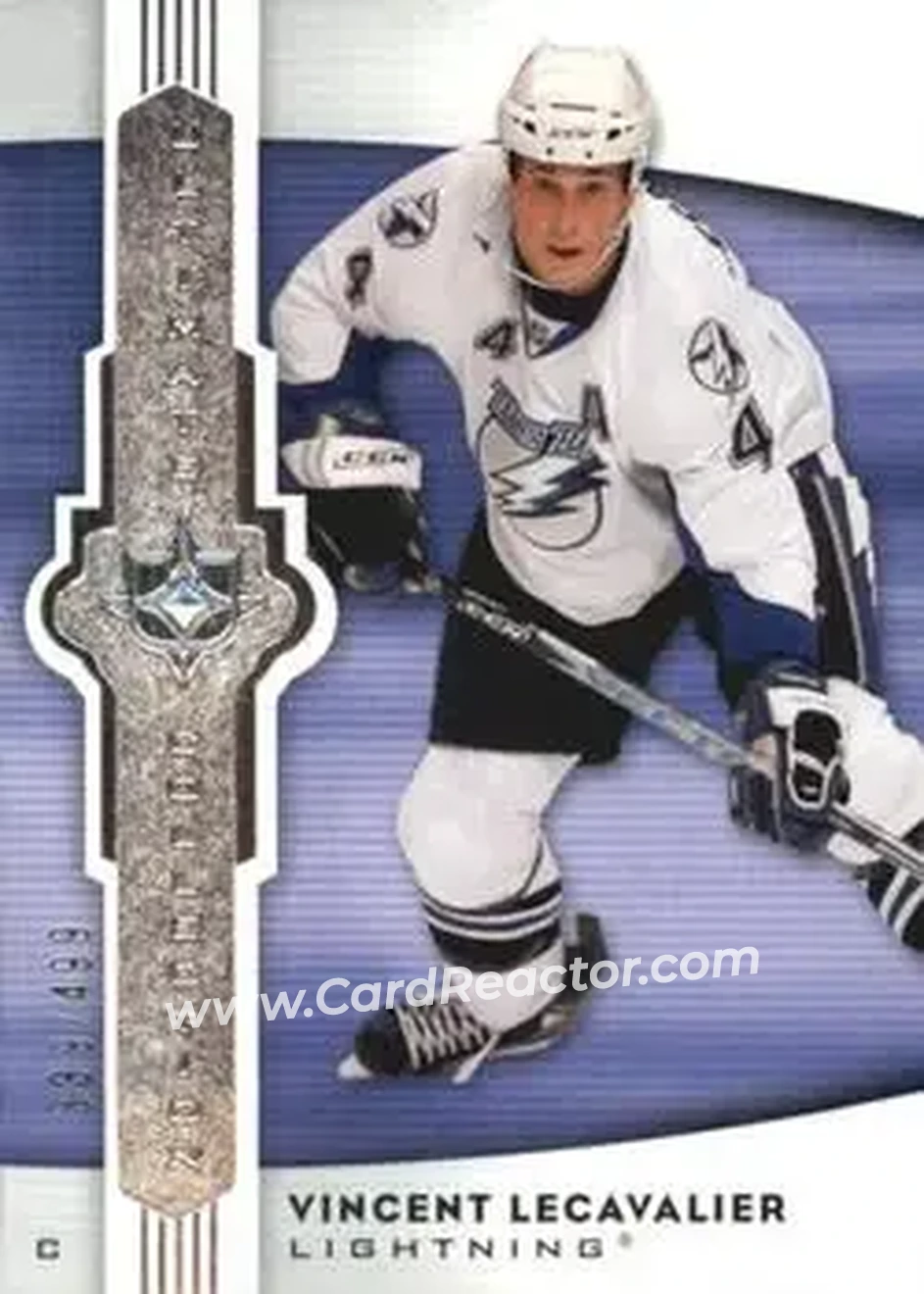 2007-08 Upper Deck Ultimate Collection #8 - Vincent Lecavalier - Tampa Bay Lightning - Front 2007-08 Upper Deck Ultimate Collection #8 - Vincent Lecavalier - Tampa Bay Lightning - Front