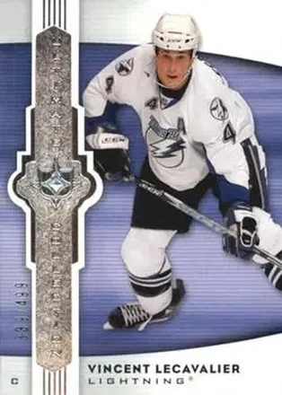 2007-08 Upper Deck Ultimate Collection #8 - Vincent Lecavalier - Tampa Bay Lightning