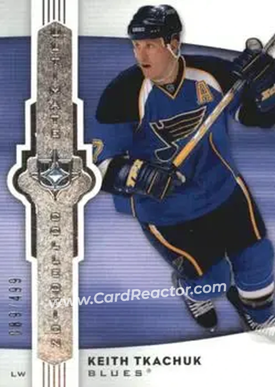 2007-08 Upper Deck Ultimate Collection #11 - Keith Tkachuk - St. Louis Blues - Front