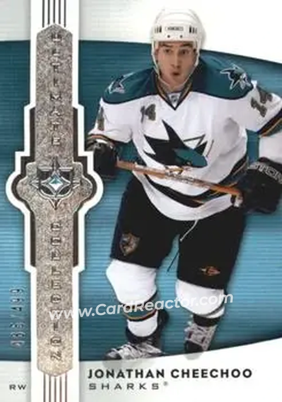 2007-08 Upper Deck Ultimate Collection #13 - Jonathan Cheechoo - San Jose Sharks - Front