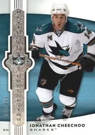 2007-08 Upper Deck Ultimate Collection #13 - Jonathan Cheechoo - San Jose Sharks