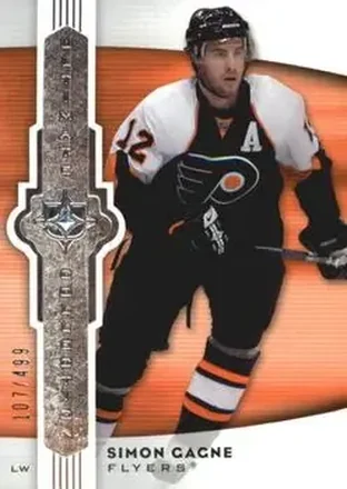 2007-08 Upper Deck Ultimate Collection #21 - Simon Gagne - Philadelphia Flyers