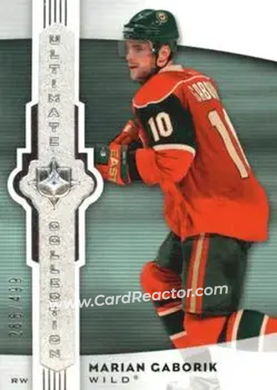 2007-08 Upper Deck Ultimate Collection #37 - Marian Gaborik - Minnesota Wild - Front