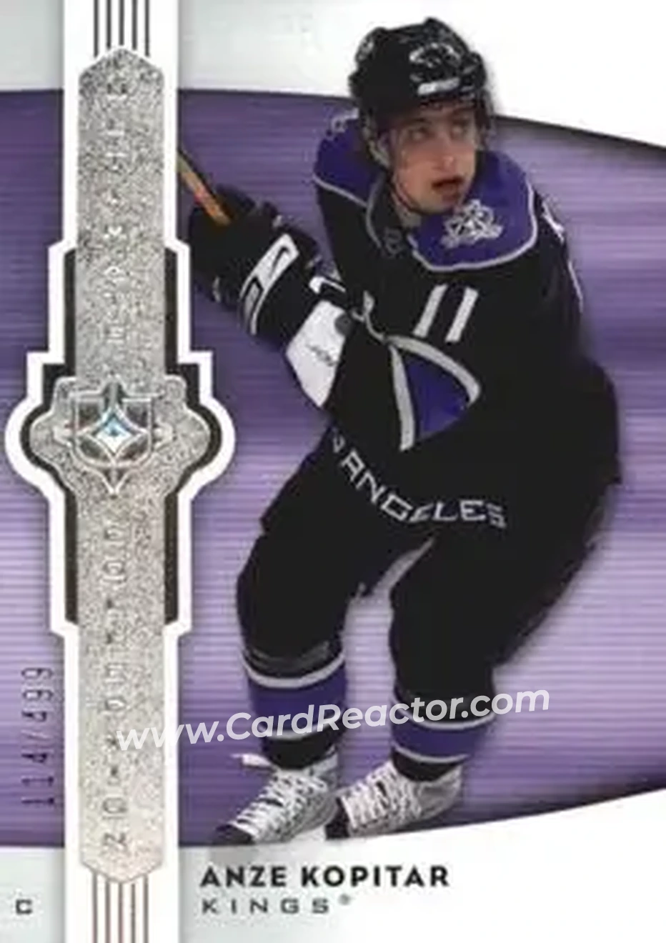 2007-08 Upper Deck Ultimate Collection #39 - Anze Kopitar - Los Angeles Kings - Front