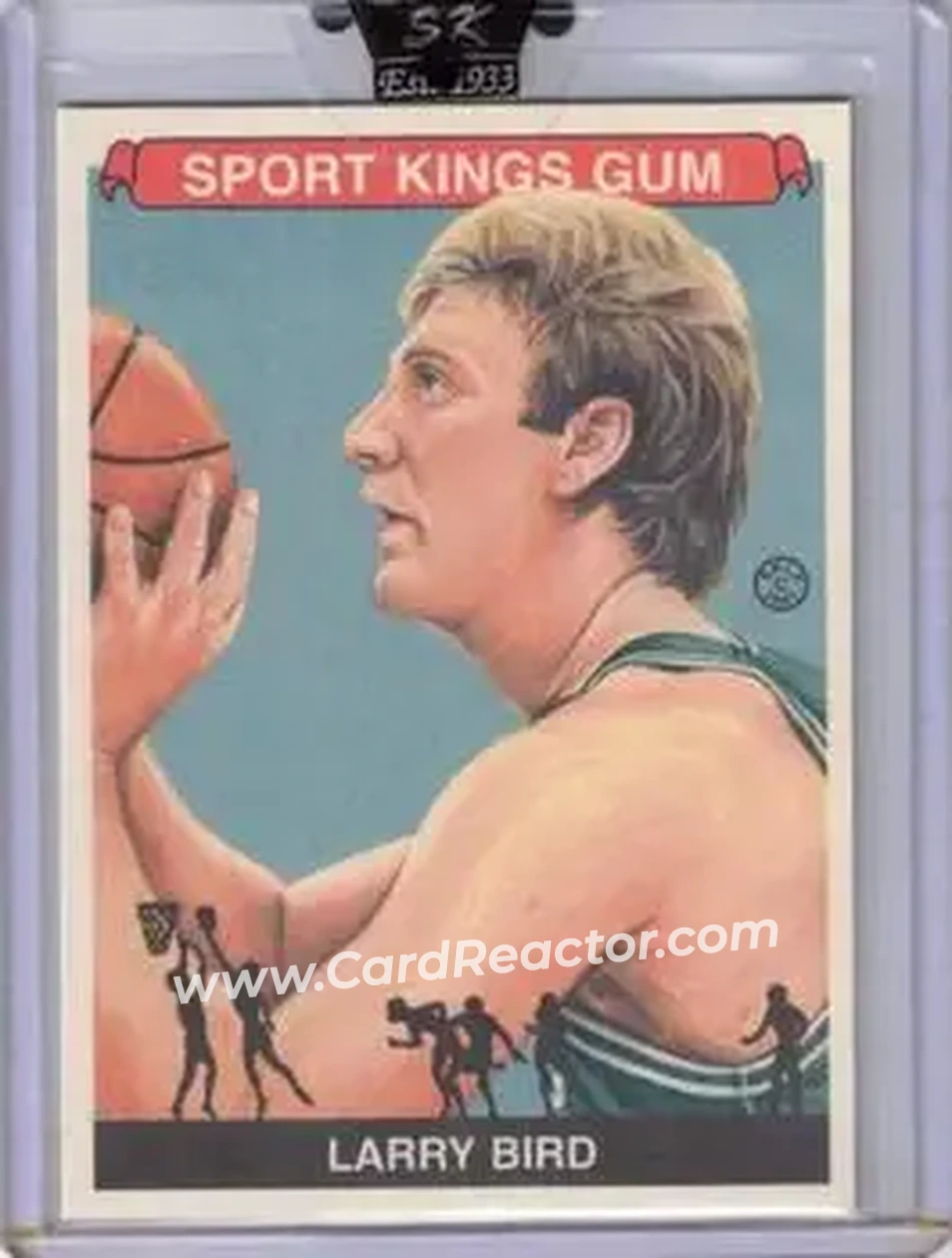 2007 Sportkings Series A #4 - Larry Bird - Front 2007 Sportkings Series A #4 - Larry Bird - Front