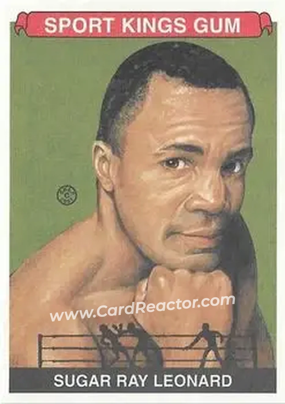 2007 Sportkings Series A #20 - Sugar Ray Leonard - Front