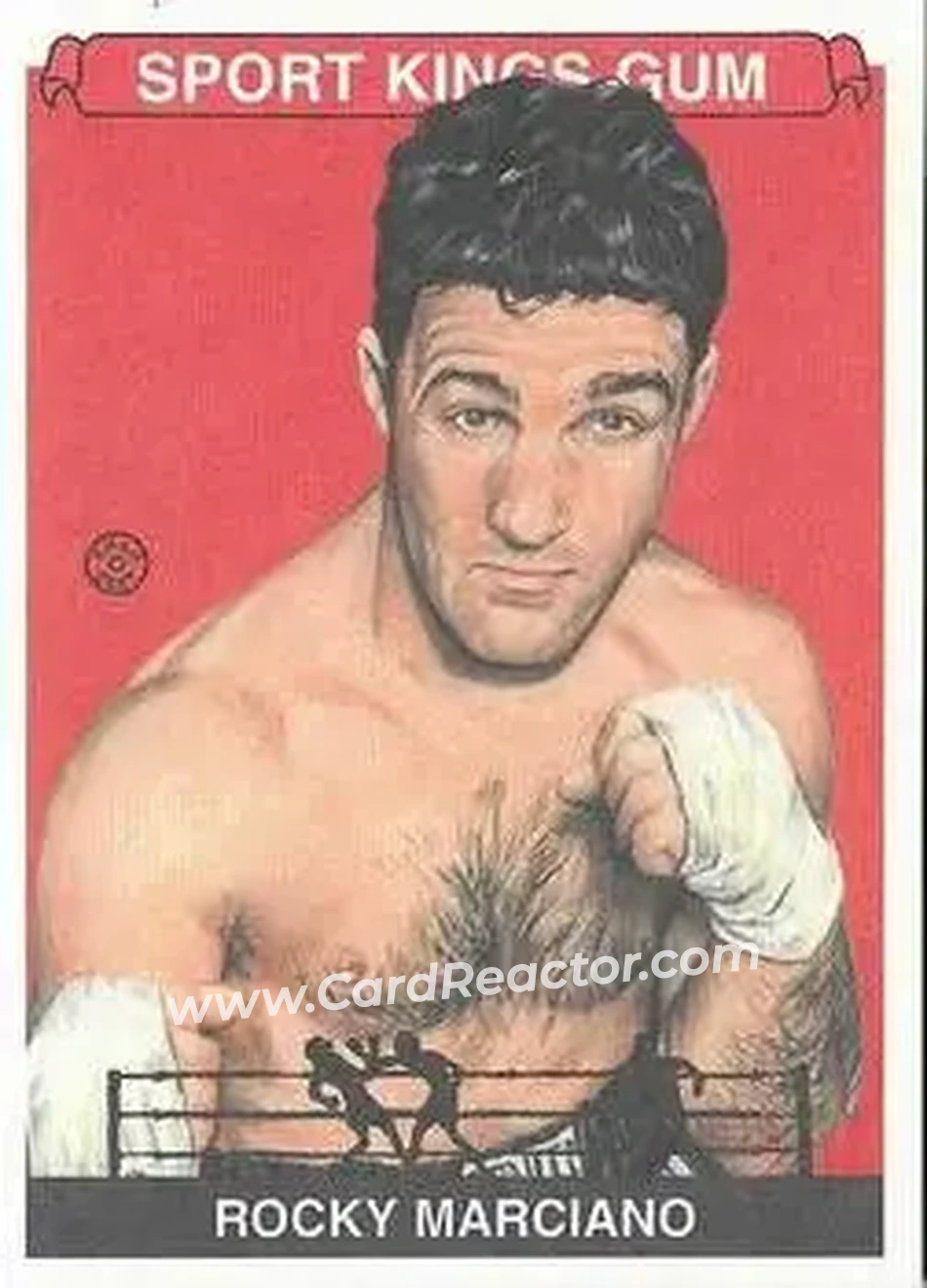 2007 Sportkings Series A #23 - Rocky Marciano - Front