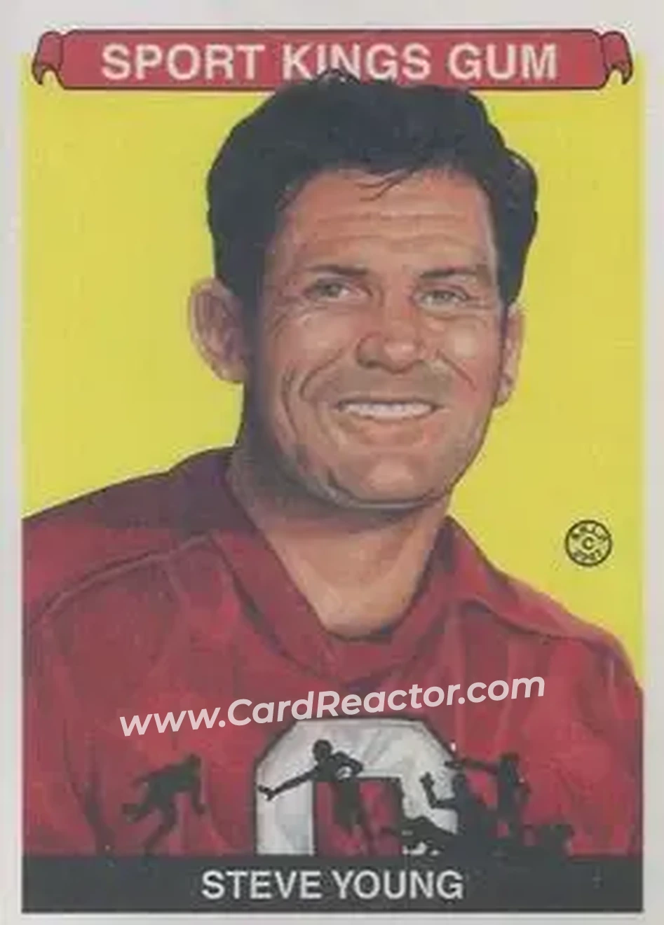 2007 Sportkings Series A #48 - Steve Young - San Francisco 49ers - Front