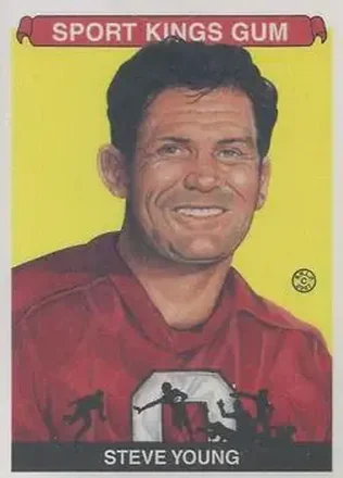 2007 Sportkings Series A #48 - Steve Young - San Francisco 49ers