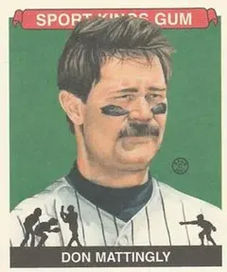 2007 Sportkings Series A - Mini #24 - Don Mattingly - New York Yankees