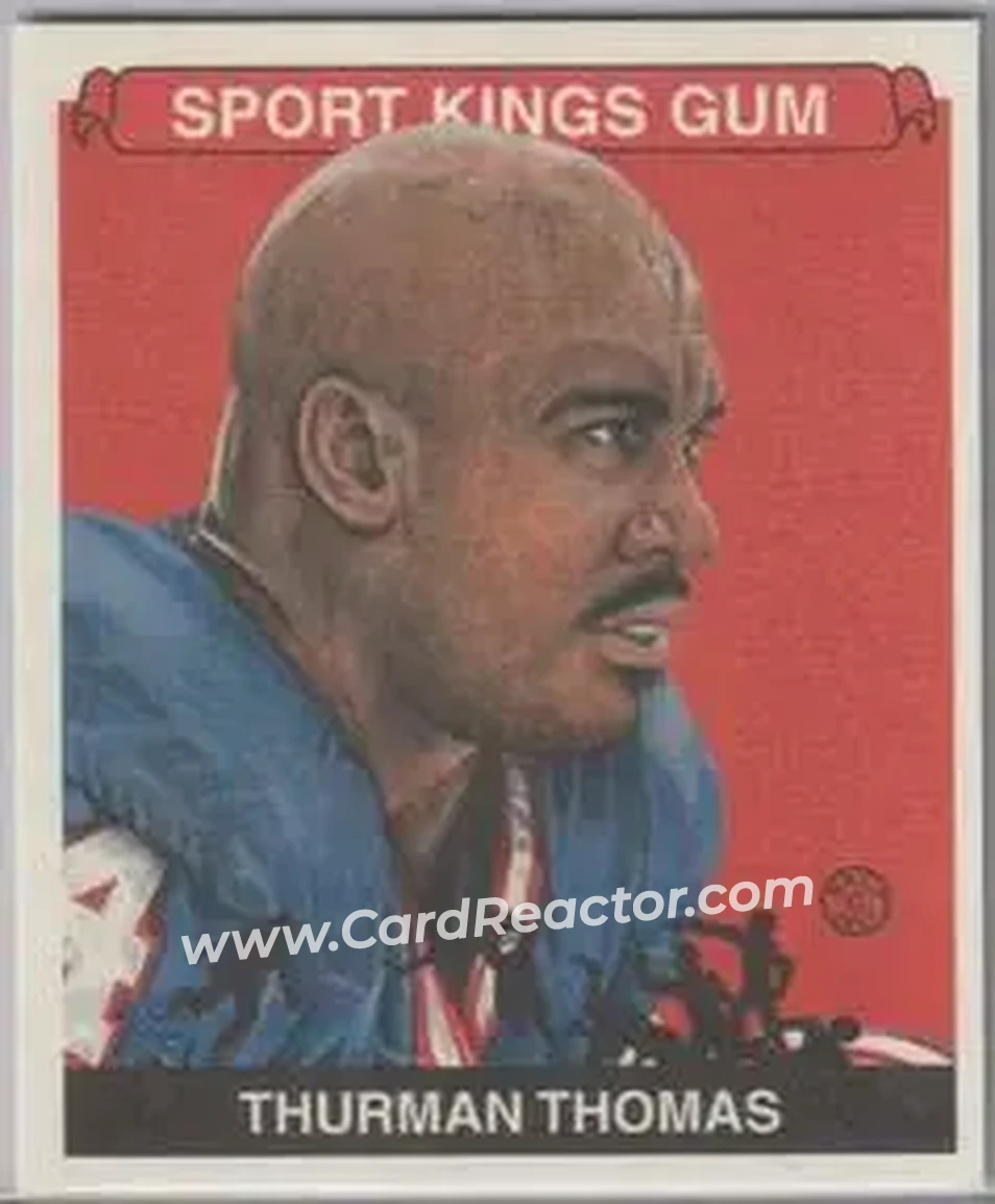 2007 Sportkings Series A - Mini #41 - Thurman Thomas - Buffalo Bills - Front