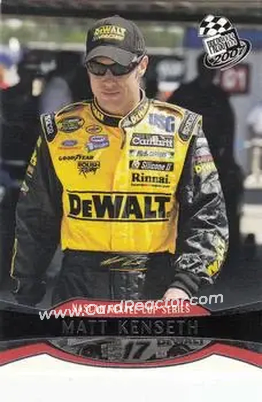 2007 Press Pass #1 - Matt Kenseth - Roush Racing - Front