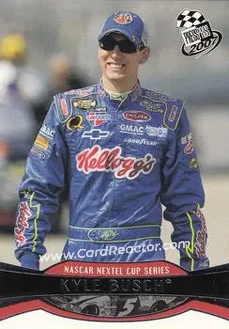 2007 Press Pass #4 - Kyle Busch - Hendrick Motorsports - Front