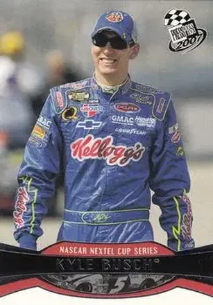 2007 Press Pass #4 - Kyle Busch - Hendrick Motorsports