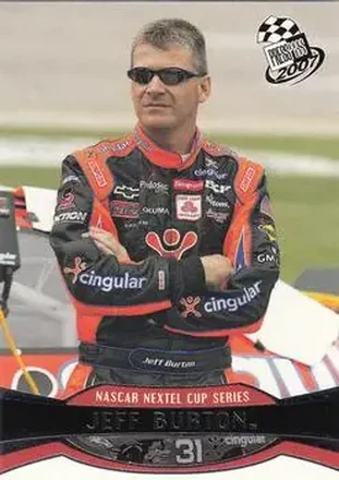 2007 Press Pass #8 - Jeff Burton - Richard Childress Racing