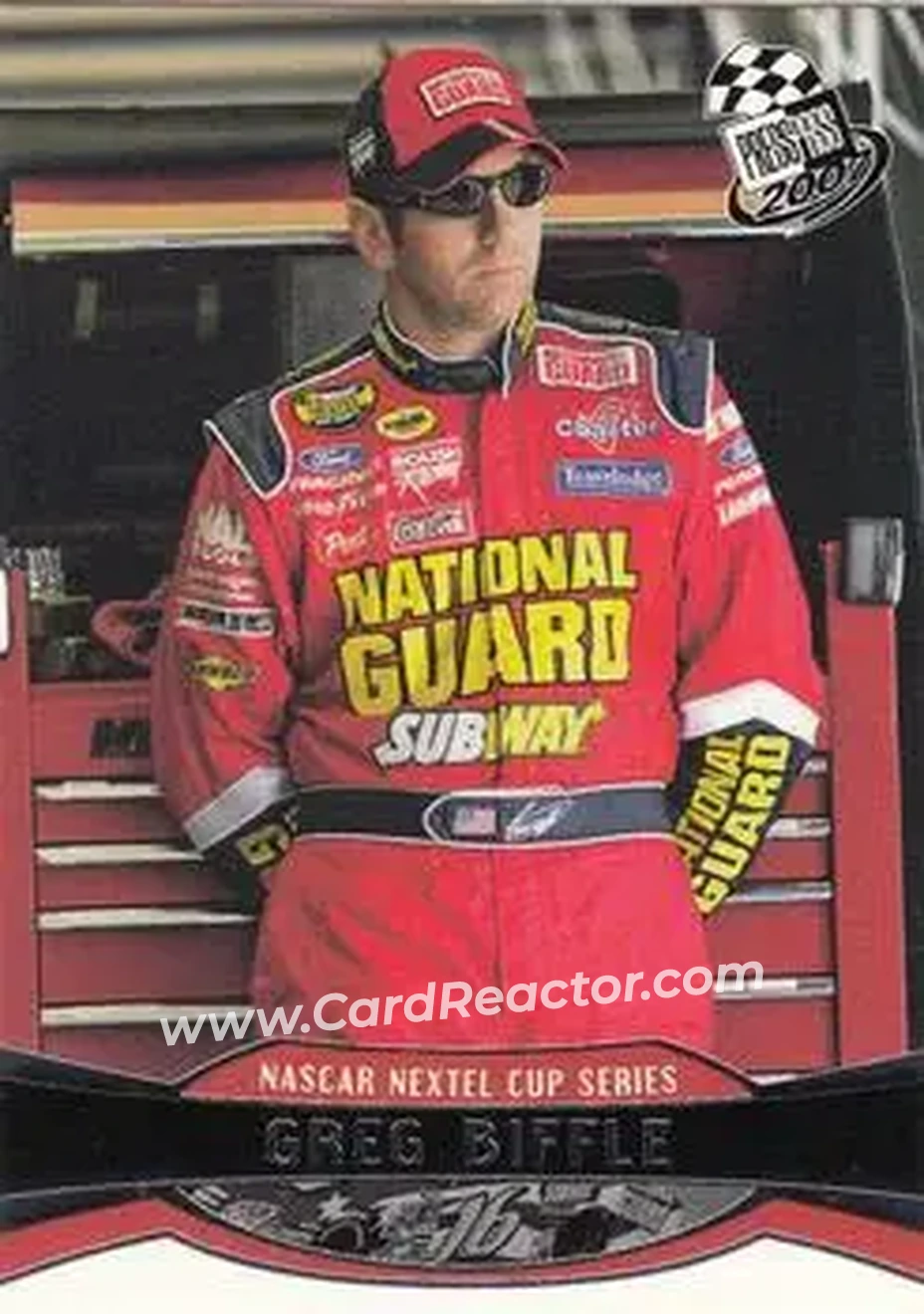 2007 Press Pass #12 - Greg Biffle - Roush Racing - Front
