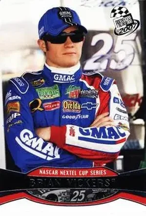 2007 Press Pass #20 - Brian Vickers - Hendrick Motorsports