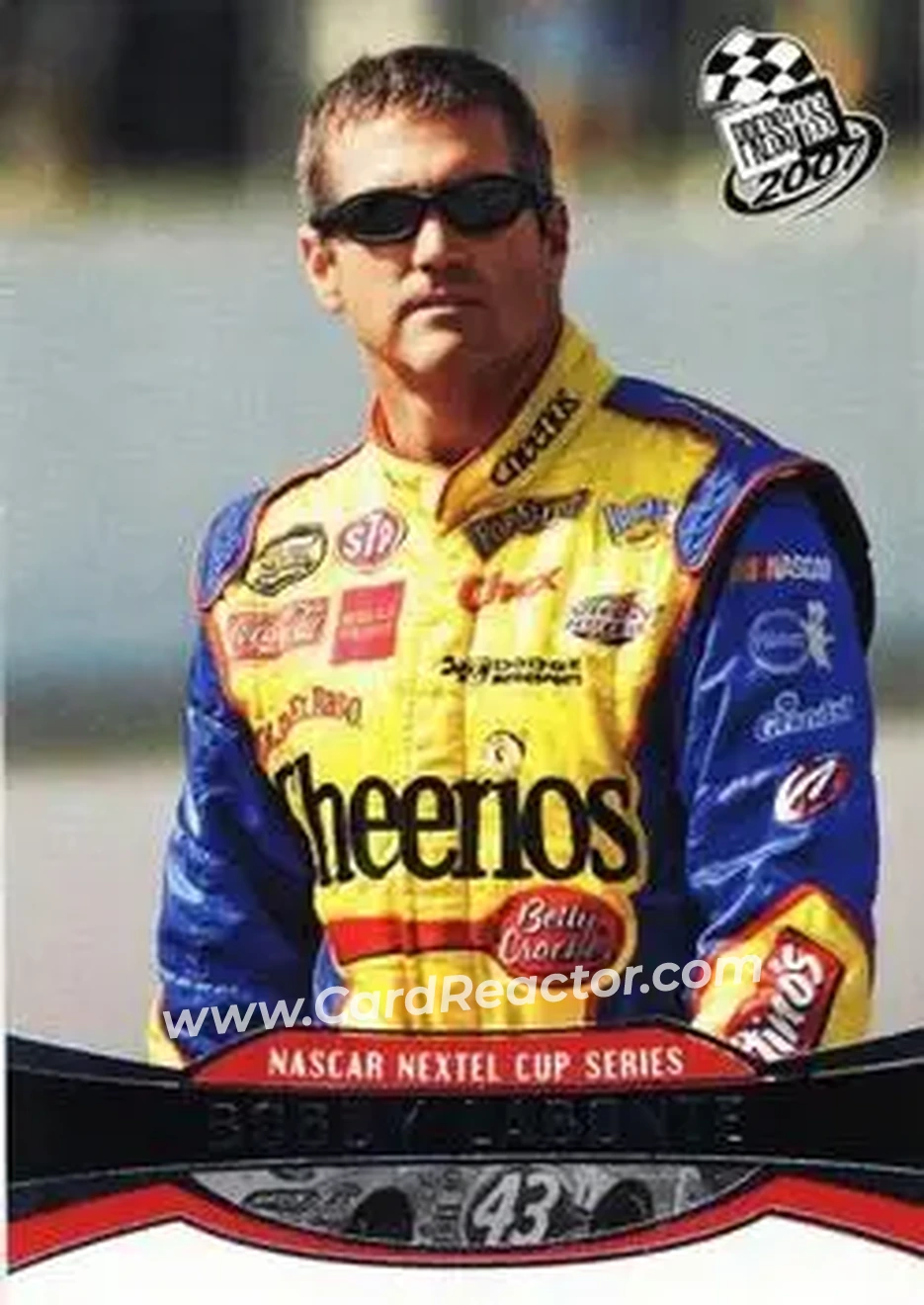 2007 Press Pass #24 - Bobby Labonte - Petty Enterprises - Front