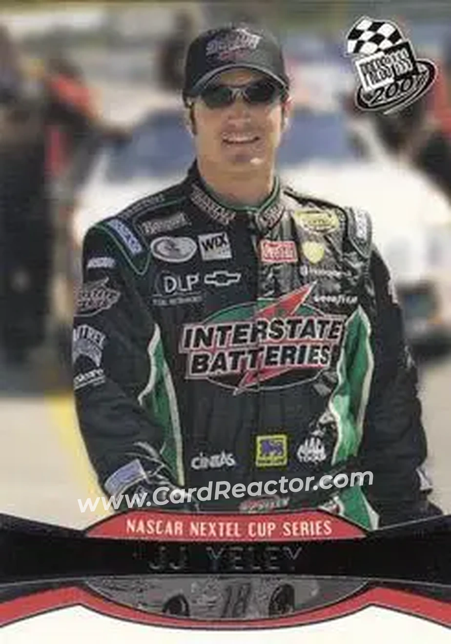 2007 Press Pass #26 - J.J. Yeley - Joe Gibbs Racing - Front