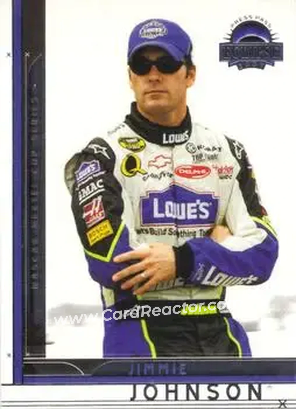 2007 Press Pass Eclipse #1 - Jimmie Johnson - Hendrick Motorsports - Front