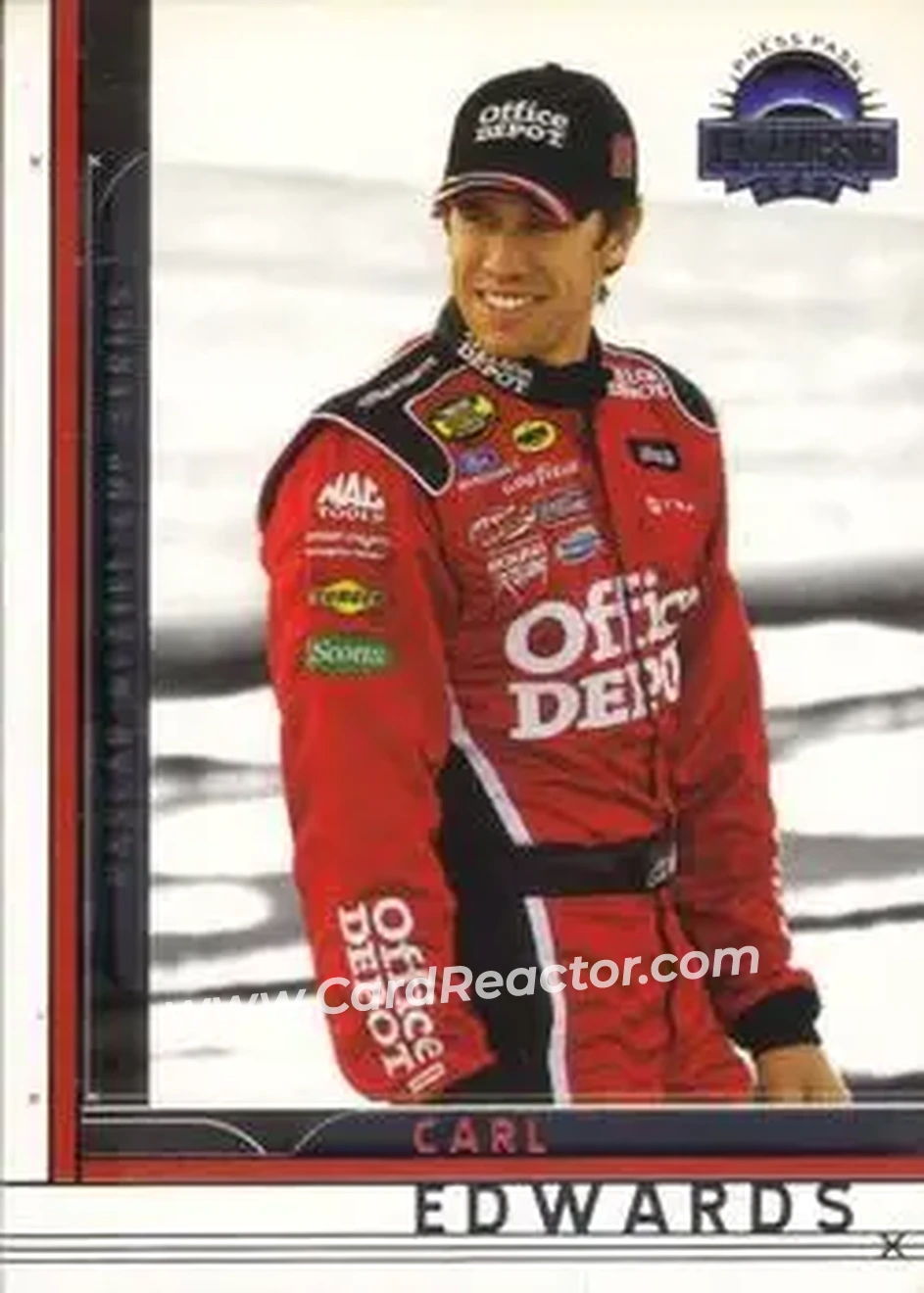 2007 Press Pass Eclipse #12 - Carl Edwards - Roush Racing - Front