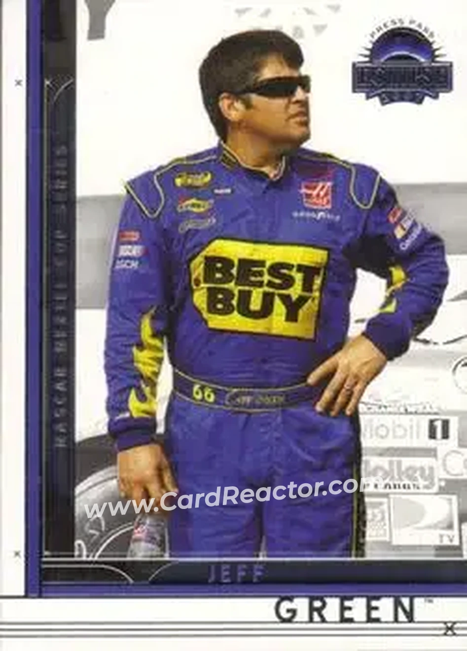 2007 Press Pass Eclipse #26 - Jeff Green - Haas CNC Racing - Front
