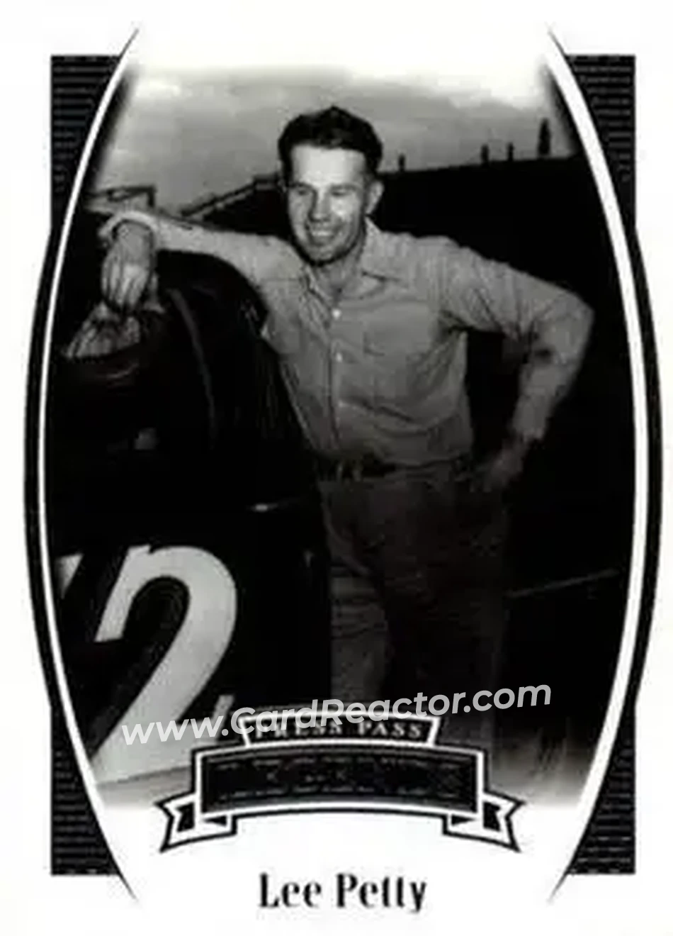 2007 Press Pass Legends #1 - Lee Petty - Petty Enterprises - Front