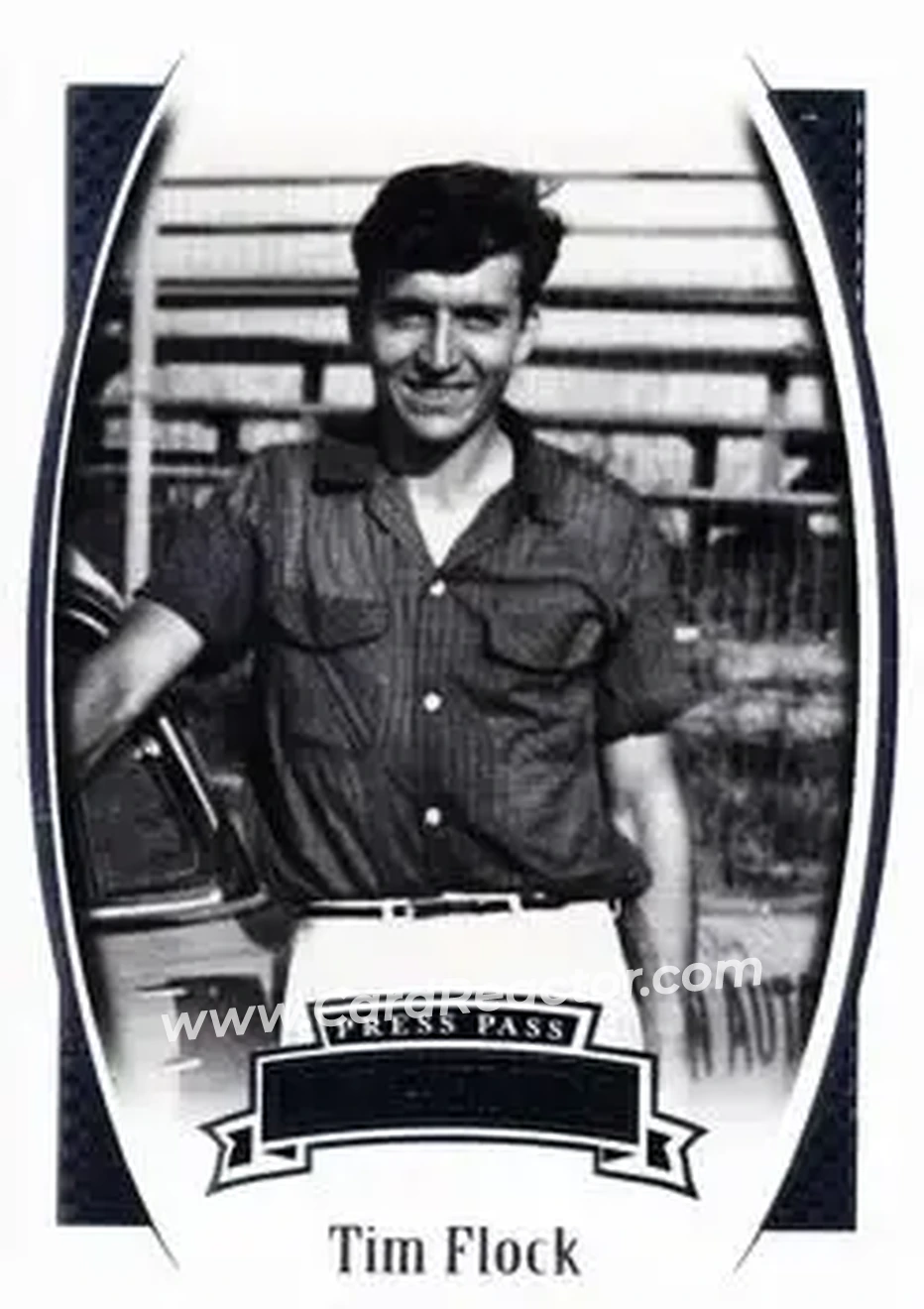 2007 Press Pass Legends #5 - Tim Flock - Carl Kiekhaefer - Front