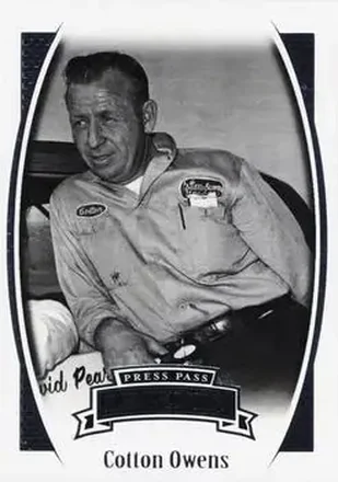 2007 Press Pass Legends #6 - Cotton Owens - Cotton Owens Garage