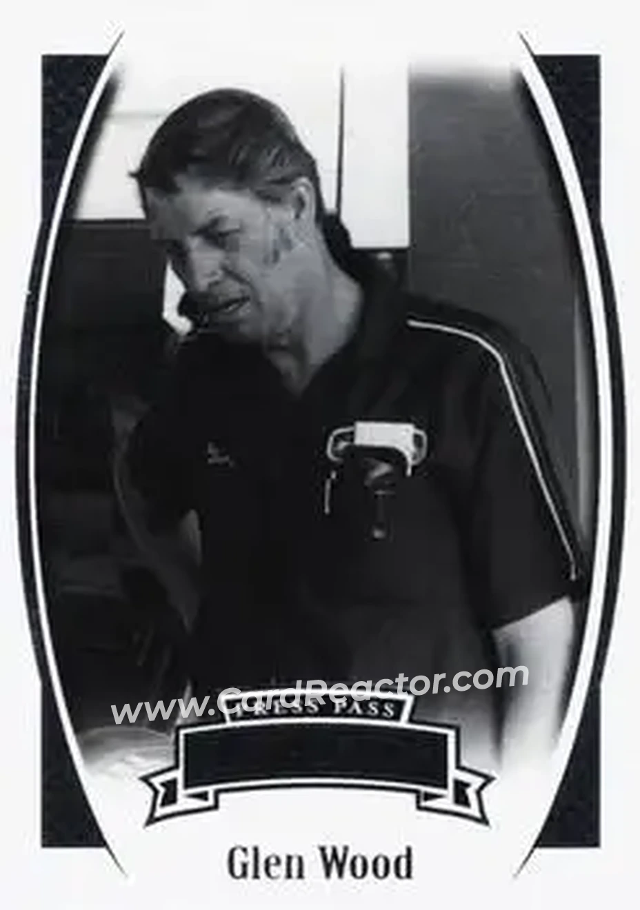 2007 Press Pass Legends #7 - Glen Wood - Wood Brothers Racing - Front