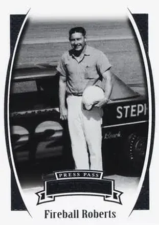 2007 Press Pass Legends #11 - Fireball Roberts - Jim Stephens