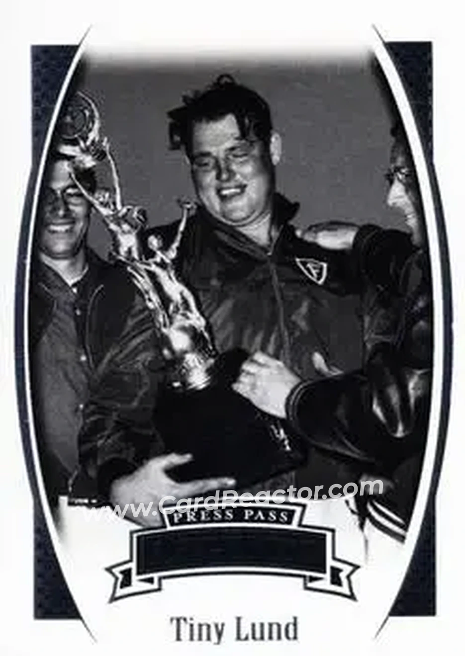 2007 Press Pass Legends #13 - Tiny Lund - Wood Brothers Racing - Front
