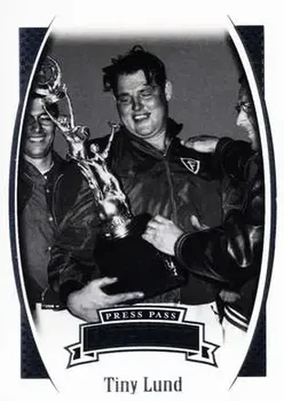 2007 Press Pass Legends #13 - Tiny Lund - Wood Brothers Racing