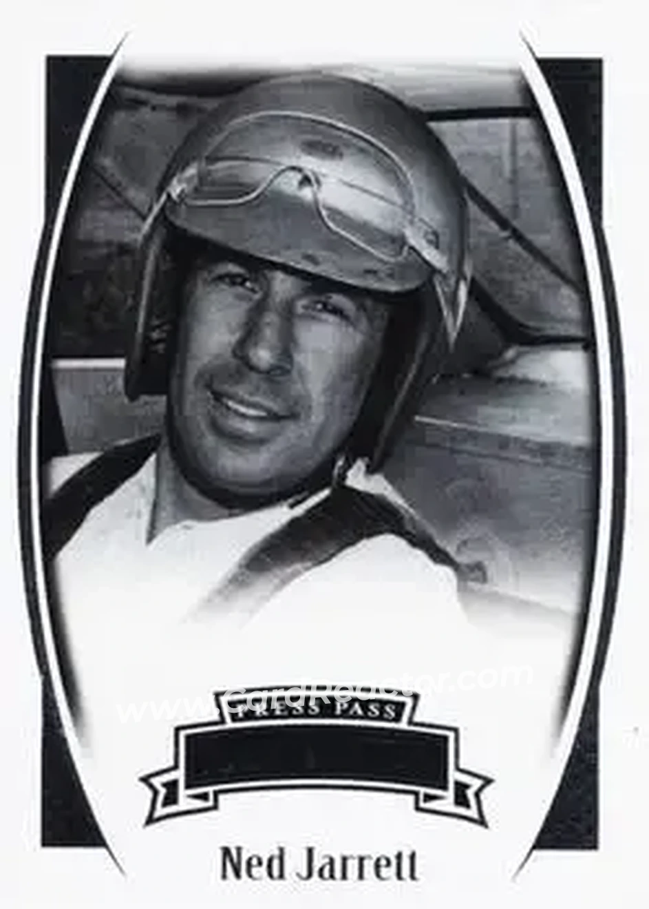 2007 Press Pass Legends #14 - Ned Jarrett - Bondy Long - Front