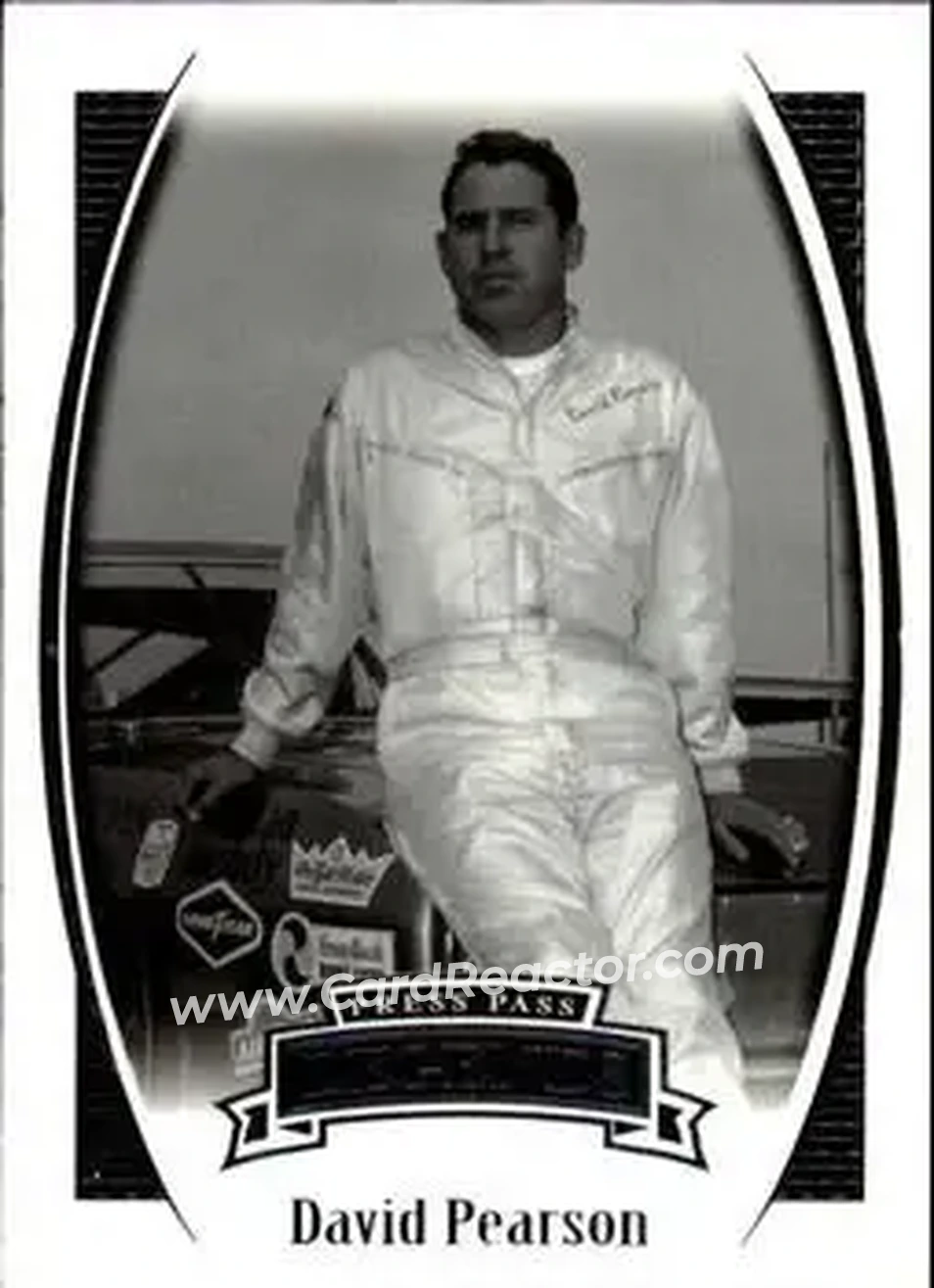2007 Press Pass Legends #15 - David Pearson - Wood Brothers Racing - Front