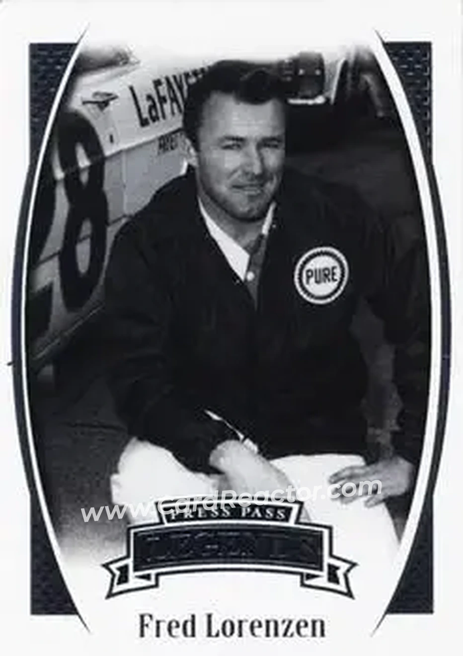 2007 Press Pass Legends #16 - Fred Lorenzen - Holman-Moody - Front