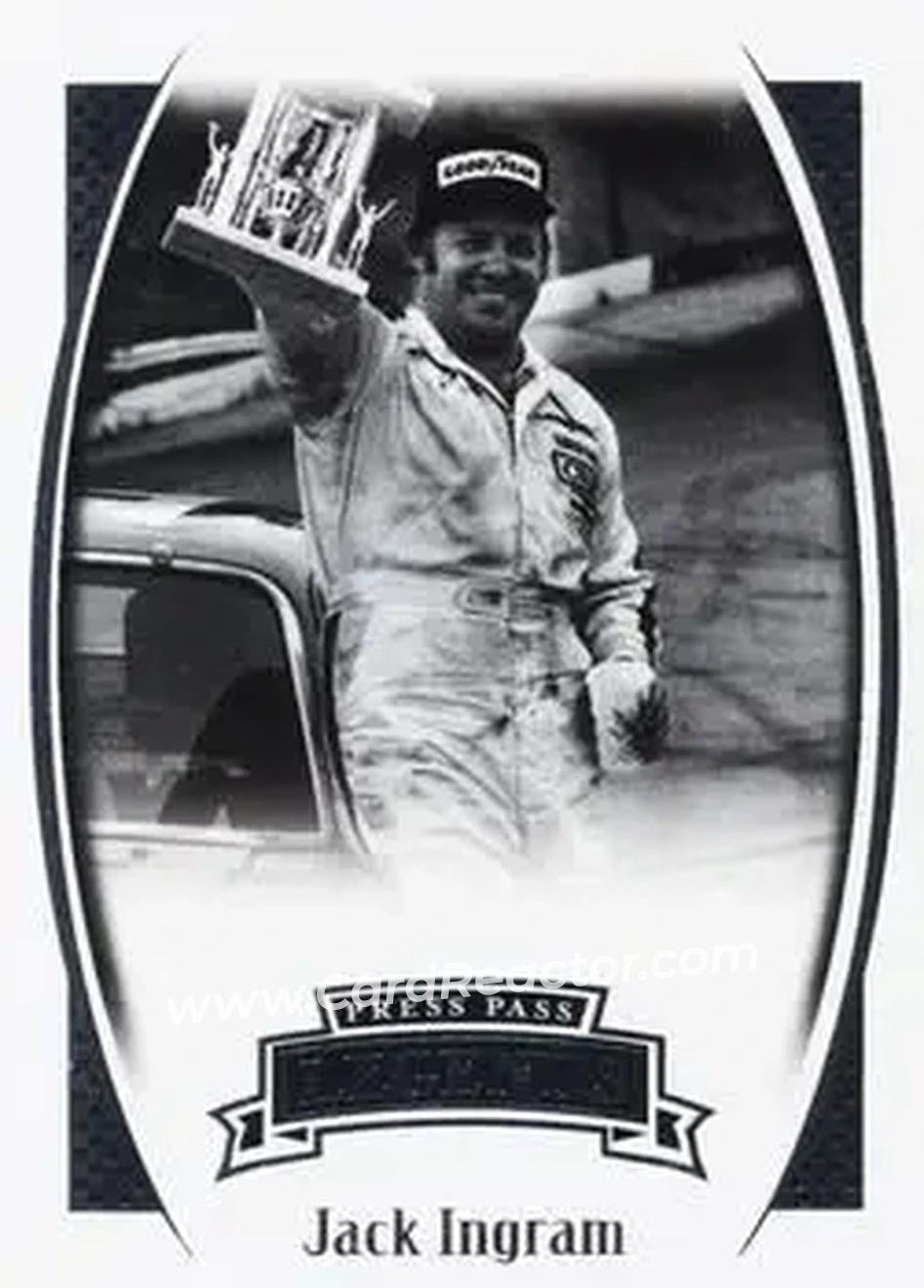 2007 Press Pass Legends #17 - Jack Ingram - Ingram Racing - Front