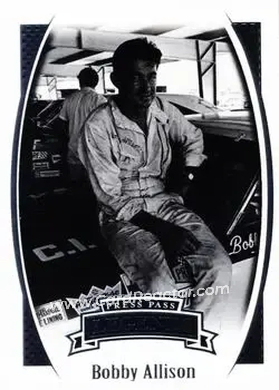 2007 Press Pass Legends #19 - Bobby Allison - Bondy Long - Front