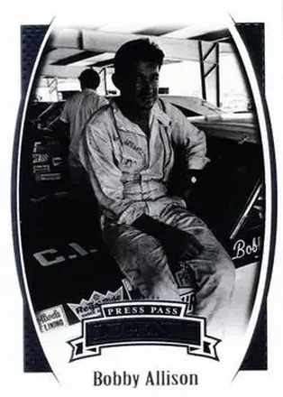 2007 Press Pass Legends #19 - Bobby Allison - Bondy Long