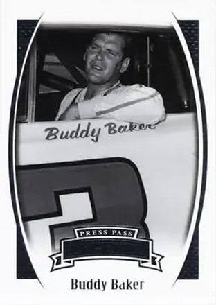 2007 Press Pass Legends #25 - Buddy Baker - Fox Racing