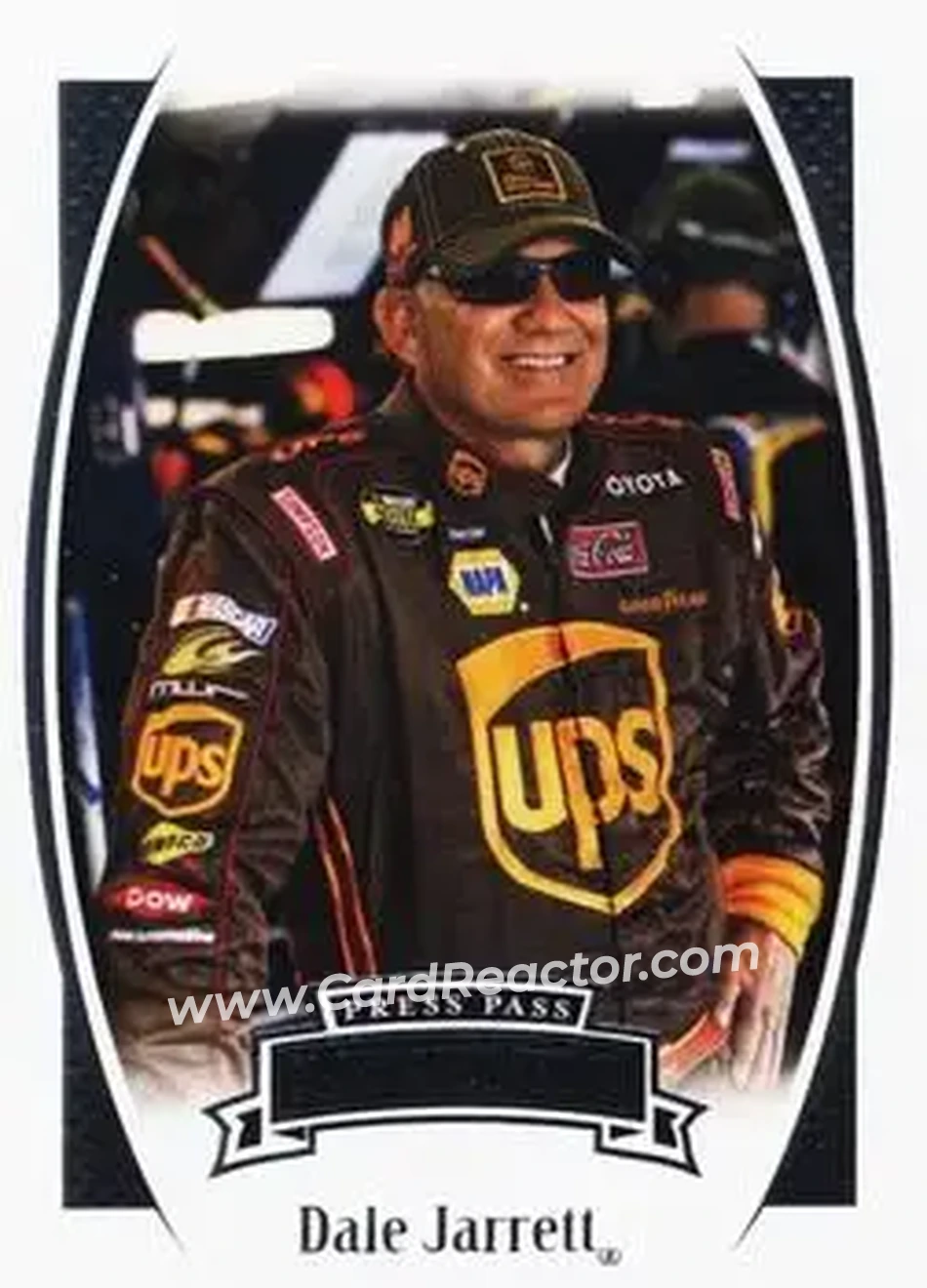 2007 Press Pass Legends #34 - Dale Jarrett - Michael Waltrip Racing - Front 2007 Press Pass Legends #34 - Dale Jarrett - Michael Waltrip Racing - Front