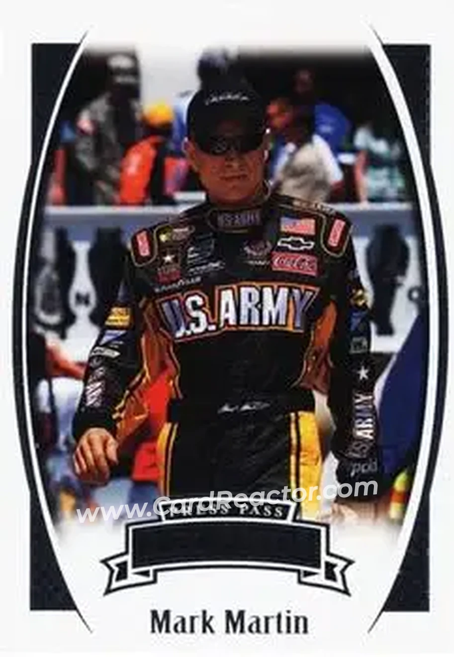 2007 Press Pass Legends #35 - Mark Martin - Ginn Racing - Front